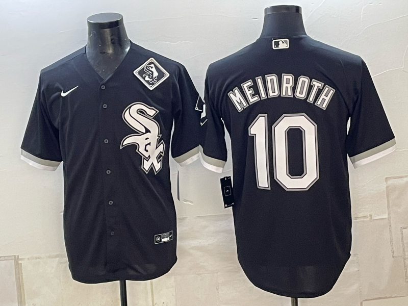 Men Chicago White Sox #10 Meidroth black Nike MLB 2026 jersey 101601->chicago white sox->MLB Jersey